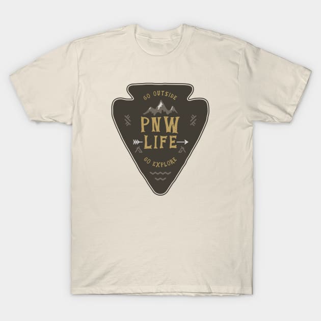 Pacific Northwest T-Shirt by happysquatch